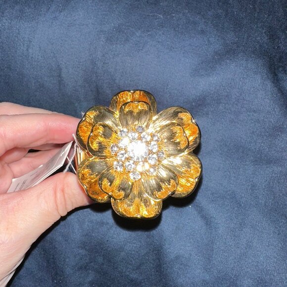 Kate Spade Precious Poppies Bracelet Gold NWT - Picture 2 of 7